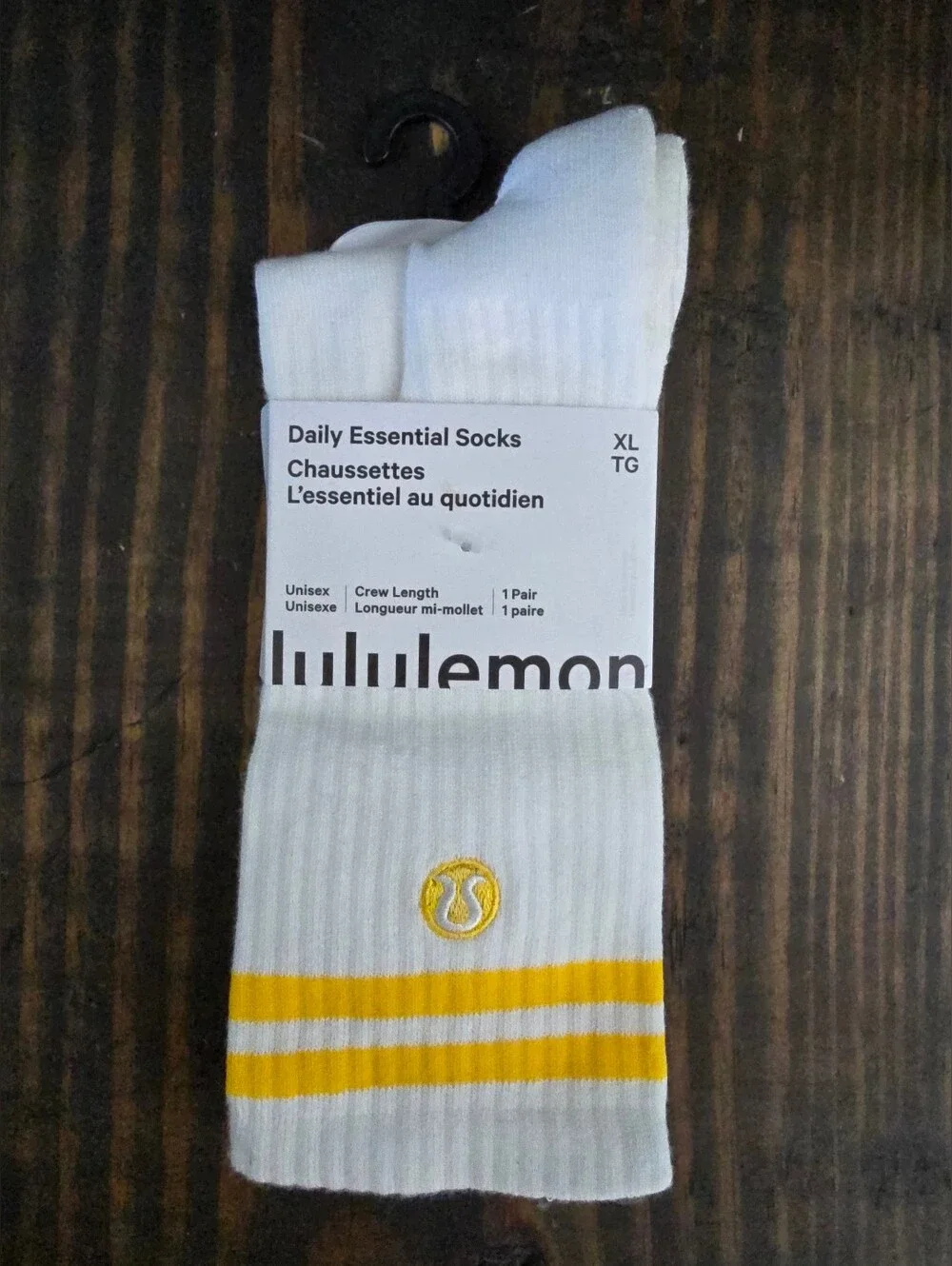 Lululemon Socks Unisex XL
